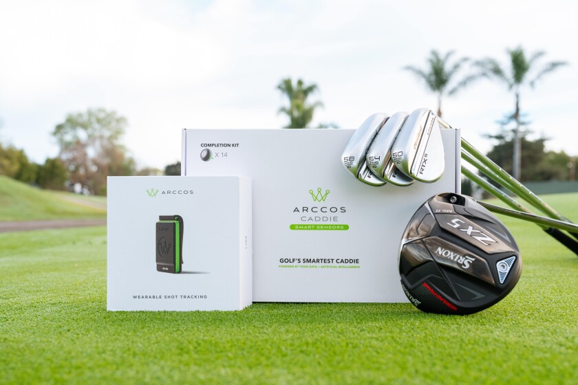 Arccos golf 2025 caddie smart sensors